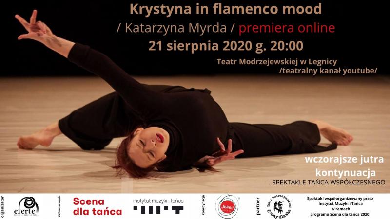 Zdjęcie: Scena dla tańca 2020: „Krystyna in flamenco mood” Katarzyny Myrdy – premiera online