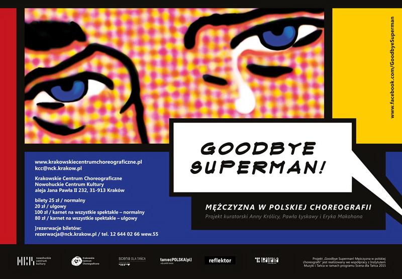 Zdjęcie: Kraków/Scena dla tańca 2015: W piątek inauguracja projektu „Goodbye Superman! Mężczyzna w polskiej choreografii”