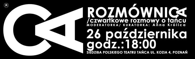 Zdjęcie: Poznań: „Festiwal jako instytucja kultury?” – czwartkowa rozmowa o tańcu