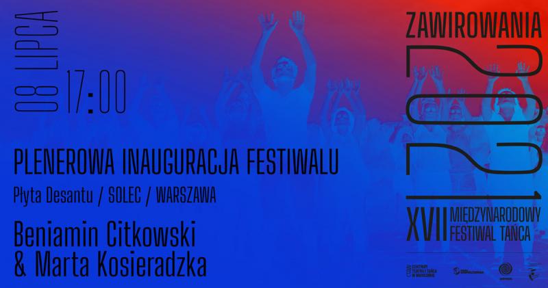 Zdjęcie: Warszawa: 8 lipca plenerowa inauguracja XVII Międzynarodowego Festiwalu Tańca Zawirowania