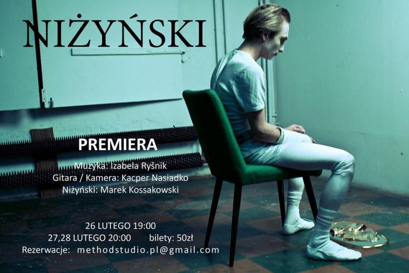 Zdjęcie: Warszawa: W piątek premiera spektaklu „Niżyński” Marka Kossakowskiego
