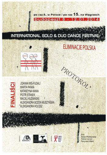 Zdjęcie: Polish participants of the 15th Solo Duo Dance Festival 2014 in Budapest announced