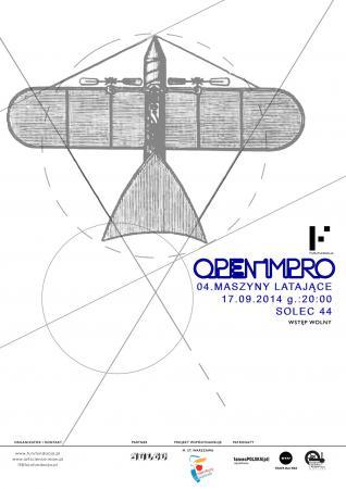 Zdjęcie: Warszawa: „OPEN IMPRO.04.MASZYNY LATAJĄCE” – akcja performatywna