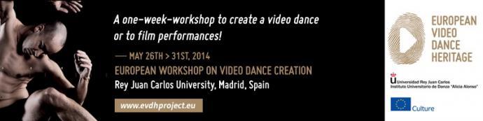 Zdjęcie: Madrid: Applicants for the EVDH Workshop on Video Dance selected