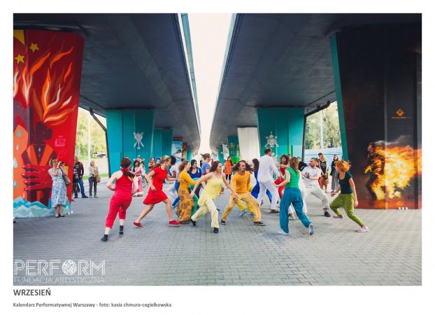 Zdjęcie: Kalendarz PerFORMatywnej Warszawy: antropologiczny wymiar performansu tanecznego w przestrzeni miejskiej