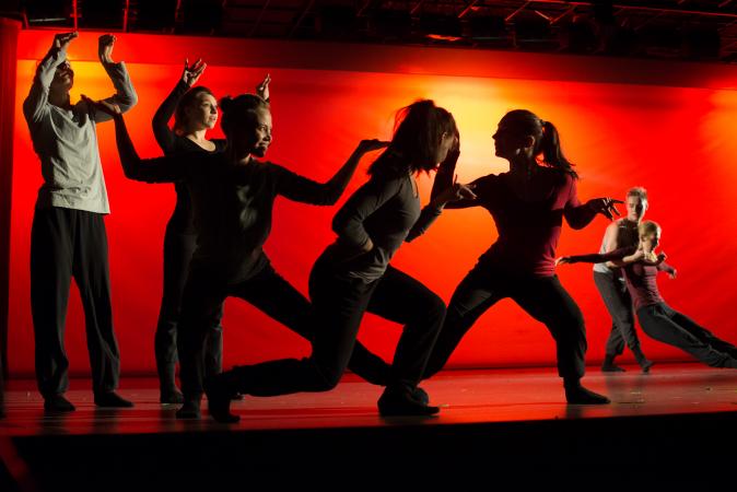 Zdjęcie: Sen nocy letniej  – spektakl finałowy letniej szkoły tańca współczesnego w Koszęcinie