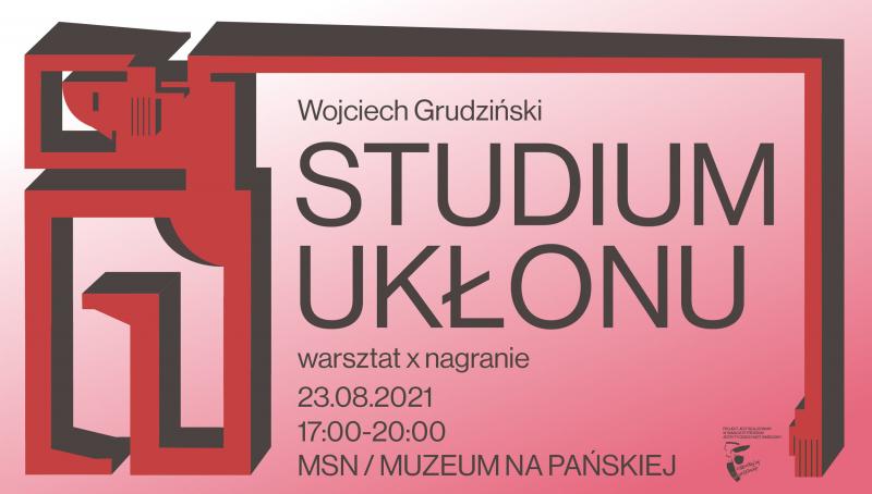Zdjęcie: Warszawa: „Studium Ukłonu” – warsztat i nagranie