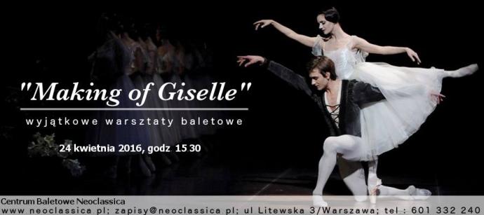 Zdjęcie: Warszawa/Centrum Baletowe Neoclassica: „Making of Giselle” – warsztaty baletowe