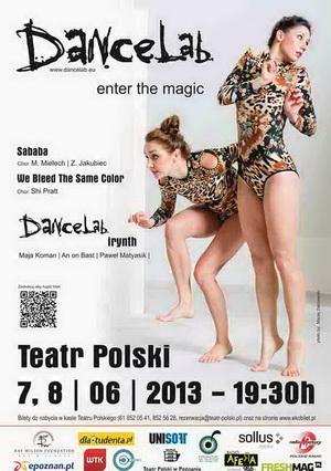 Zdjęcie: Poznań: DanceLab  –„Sababa” oraz „We Bleed The Same Colour”