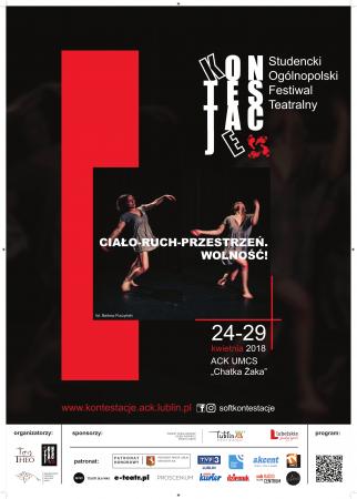 Zdjęcie: Lublin/XIV SOFT „Kontestacje”: Teatr Tańca Arabeska „Zaćmienie”