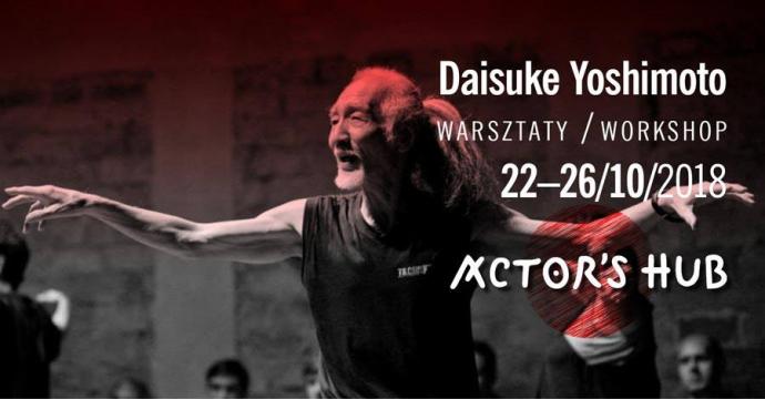 Zdjęcie: Wrocław/Actor’s Hub: „Taniec butoh” – warsztaty z Daisuke Yoshimoto