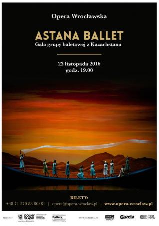 Zdjęcie: Wrocław/Opera Wrocławska: Astana Ballet – występ gościnny