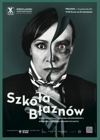 Zdjęcie: Wrocław: Wrocławski Teatr Pantomimy „Szkoła błaznów” – reż. Zbigniew Szymczyk