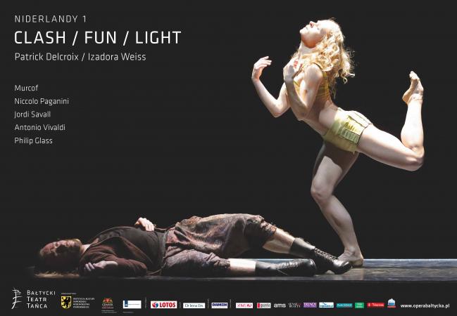 Zdjęcie: Gdańsk/Projekt Niderlandy: „Clash/Fun/Light” – spektakle Patricka Delcroix i Izadory Weiss