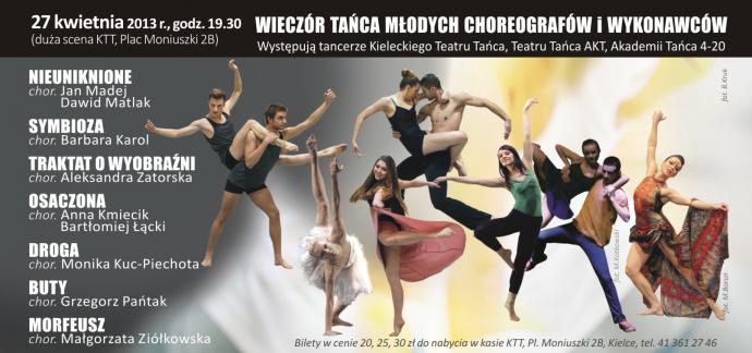 Zdjęcie: Kielce/XIII Festiwal Tańca Kielce: Wieczór tańca młodych choreografów
