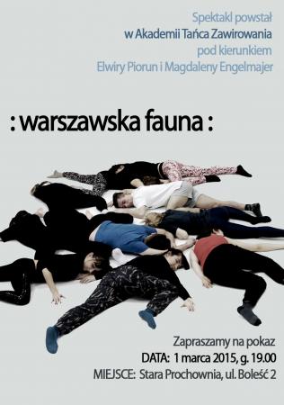 Zdjęcie: Warszawa: Teatr Tańca Zawirowania „Warszawska fauna” – chor. Elwira Piorun i Magdalena Engelmajer