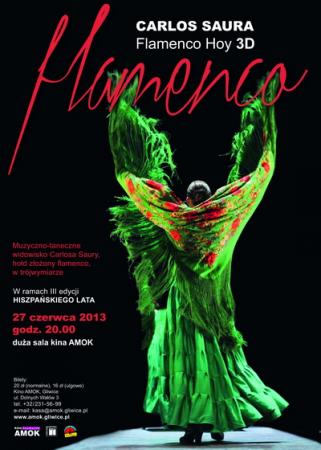 Zdjęcie: Gliwice/Kino Amok: Carlos Saura „Flamenco Hoy” 3D