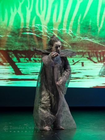 Zdjęcie: Nowa Sól/ Scena dla tańca 2017/Butoh (w) podróży: Teatr Limen „Beksiński_Butoh. Dekonstrukcja”