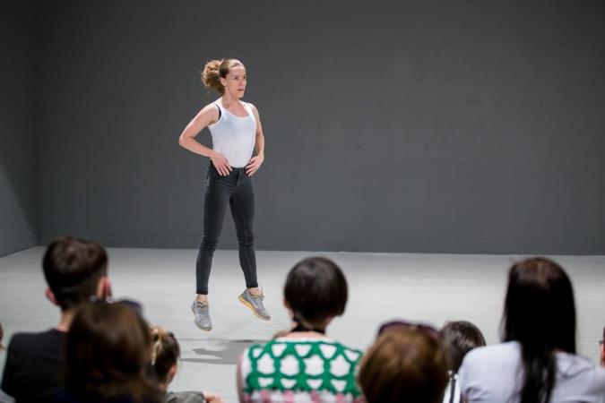 Zdjęcie: Warszawa/Warsaw Dance Department: „Poranne tany” – prowadzenie: Agnieszka Kryst