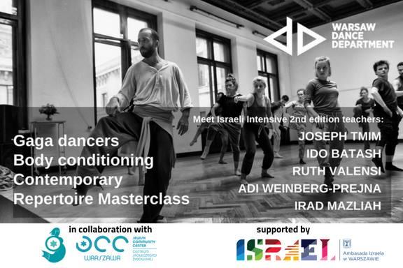 Zdjęcie: Warszawa/Warsaw Dance Department: „Israeli Intensive” – intensywny kurs tańca współczesnego