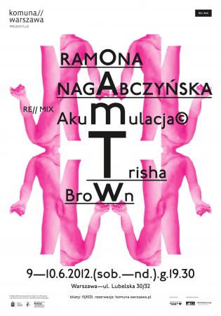 Zdjęcie: Warszawa: Ramona Nagabczyńska: RE//MIX Akumulacja© Trisha Brown