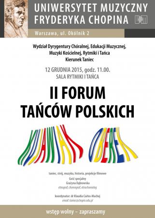 Zdjęcie: Warszawa/UMFC: II Forum Tańców Polskich
