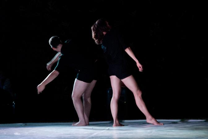 Zdjęcie: Warszawa/Scena Tańca Studio 2017/I: Aleksandra Lemm/Riccardo Guratti „Back”