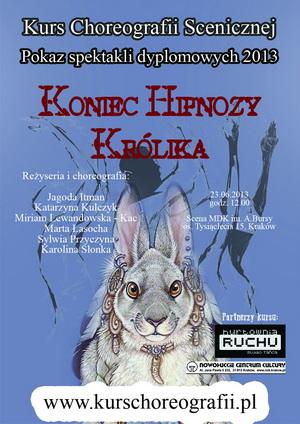 Zdjęcie: Kraków: „Koniec hipnozy królika” – pokaz choreografii dyplomowych
