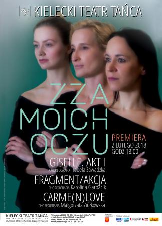 Zdjęcie: Kielce: Kielecki Teatr Tańca „Zza moich oczu” – chor. Izabela Zawadzka, Karolina Garbacik, Małgorzata Ziółkowska
