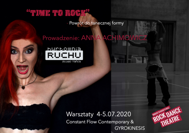 Zdjęcie: Kraków/Hurtownia Ruchu: „TIME TO ROCK” – powrót do tanecznej formy z Anną Achimowicz