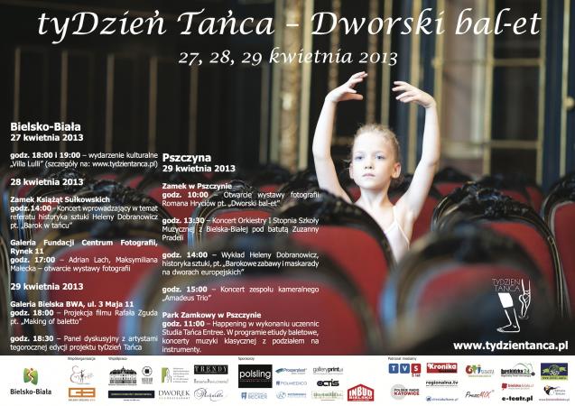 Zdjęcie: Bielsko-Biała/Pszczyna: tyDzień Tańca 2013 „Dworski bal-et”