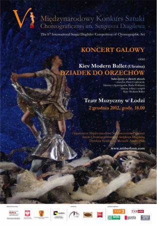 Zdjęcie: Łódź: VI Międzynarodowy Konkurs Sztuki Choreograficznej im. Sergiusza Diagilewa: Gala finałowa