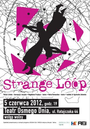 Zdjęcie: Scena dla tańca 2012/Poznań: Lichota, Romaszkan, Przybysz  – „Strange Lóóp” + wykłady – Lukasz Przybylski, Agnieszka Jelewska