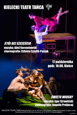 Zdjęcie: Kielce: Kielecki Teatr Tańca „Święto wiosny”, „Stół bez szczęścia”