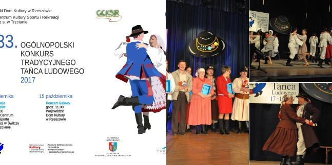 Zdjęcie: Rzeszów-Trzciana: XXXIII Ogólnopolski Konkurs Tradycyjnego Tańca Ludowego