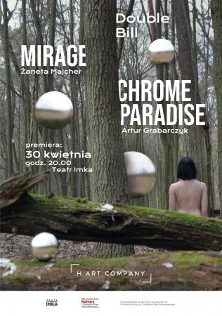 Zdjęcie: Warszawa: h.art company „Double Bill”: „Mirage” – chor. Żaneta Majcher, „Chrome Paradise” – chor. Artur Grabarczyk